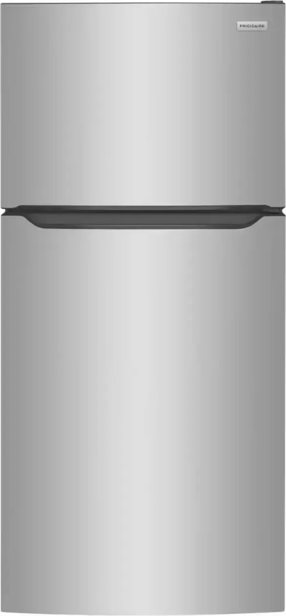 frigidaire top freezer refrigerator image